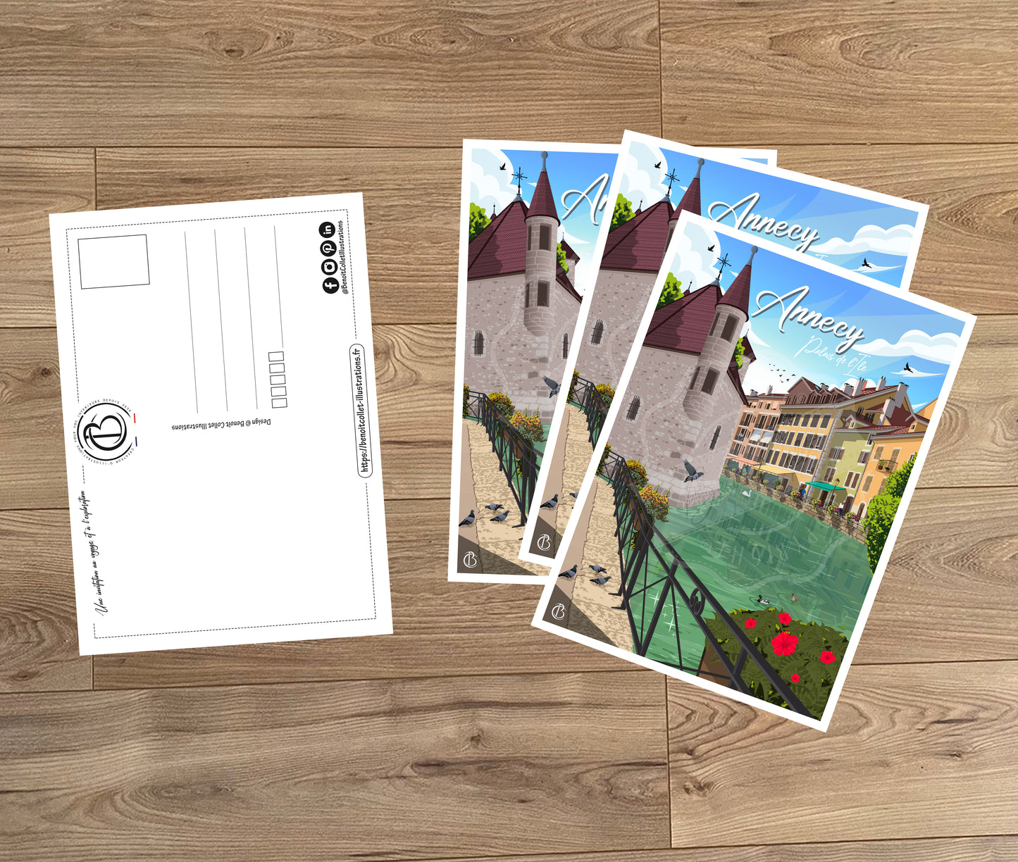 Annecy - Palais de l'Île (Carte postale)