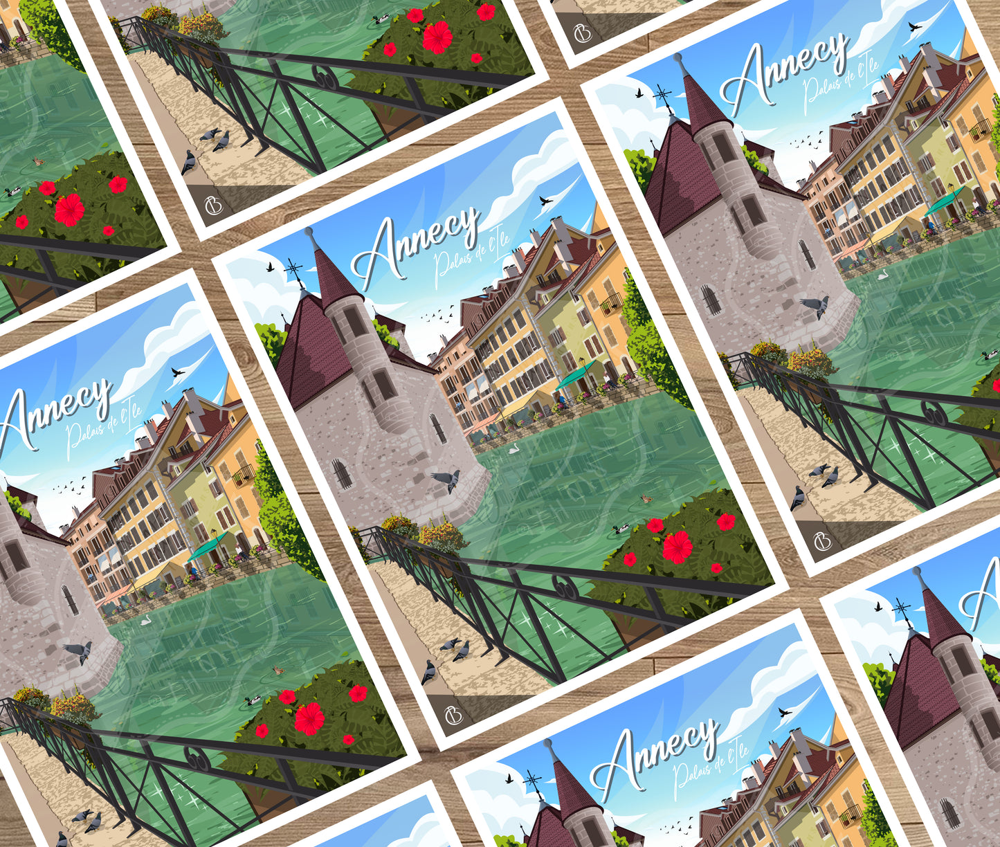 Annecy - Palais de l'Île (Carte postale)