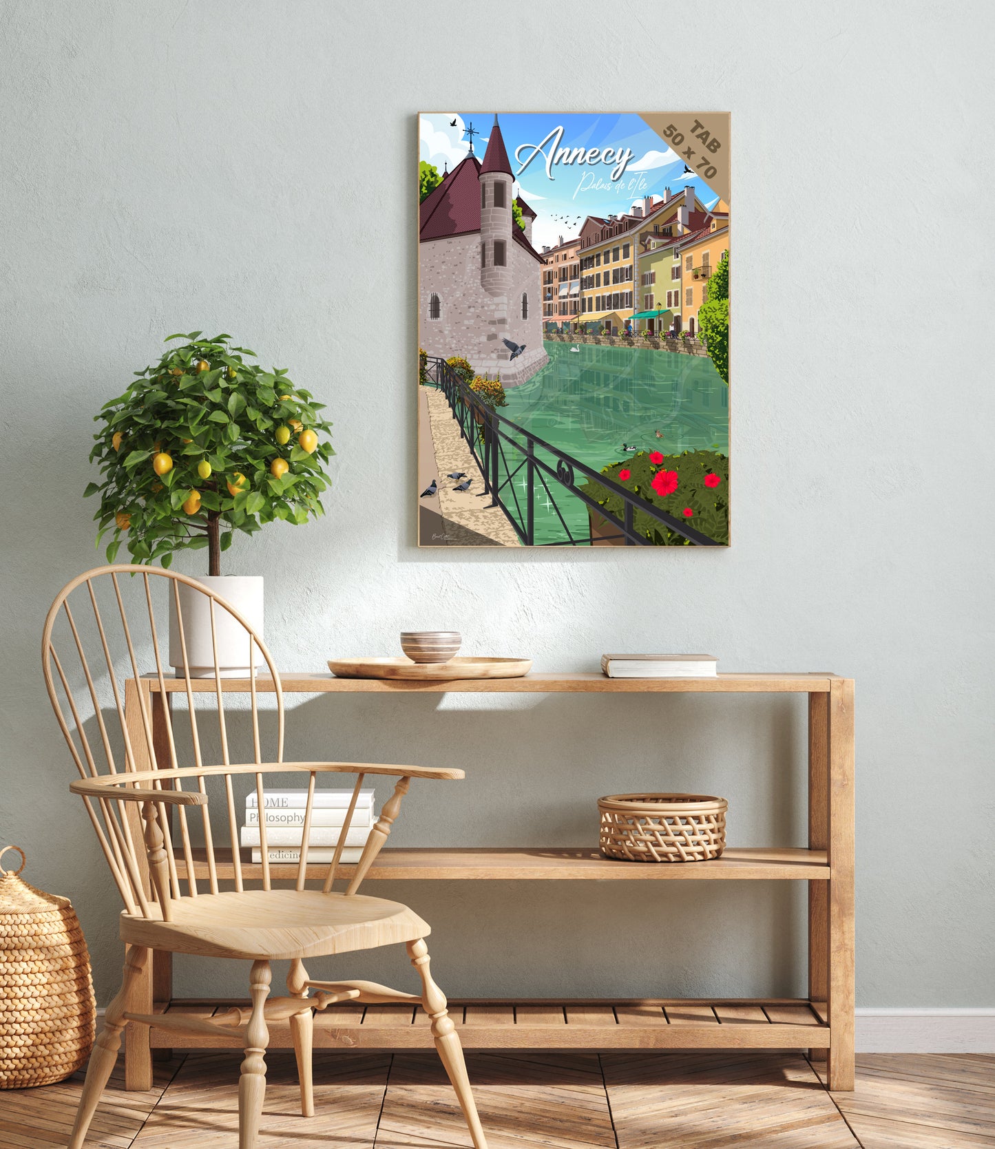 Annecy - Palais de l'Île (Tableau)