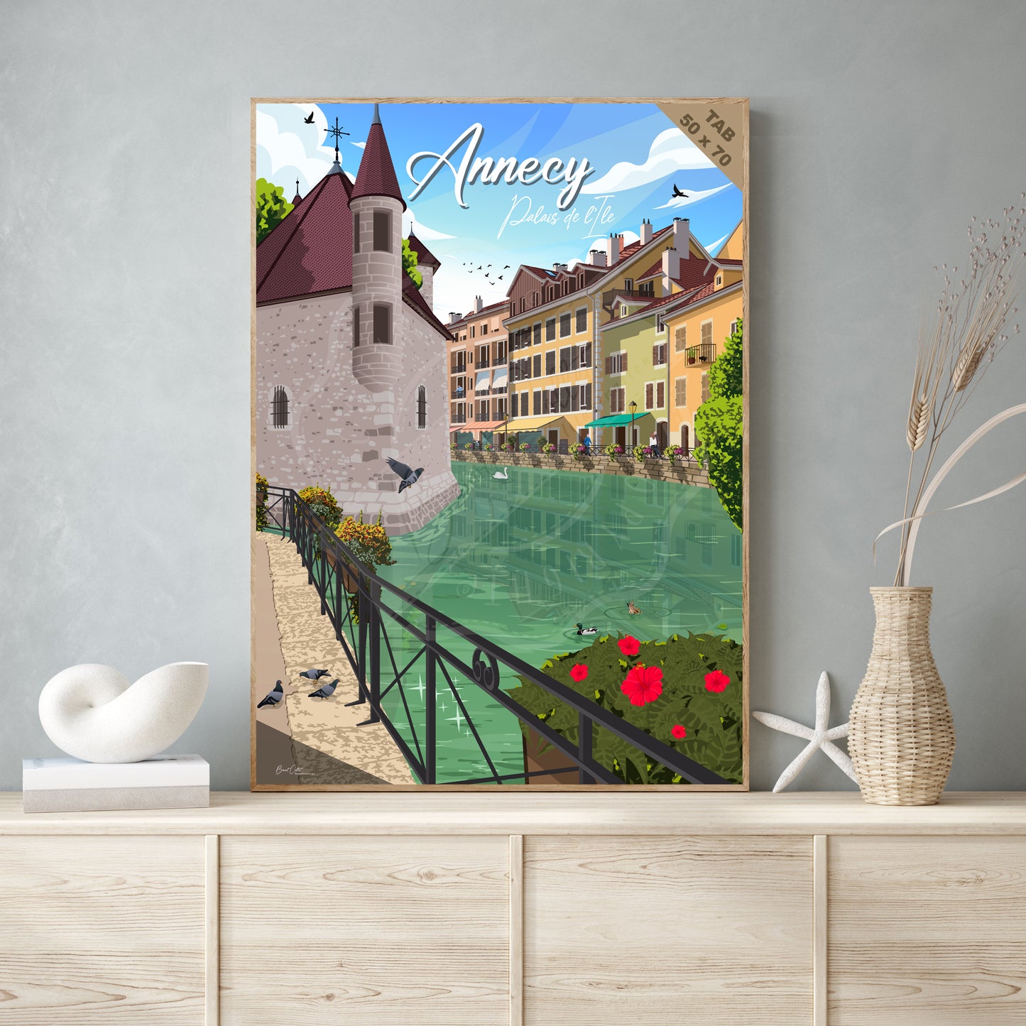 Annecy - Palais de l'Île (Tableau)
