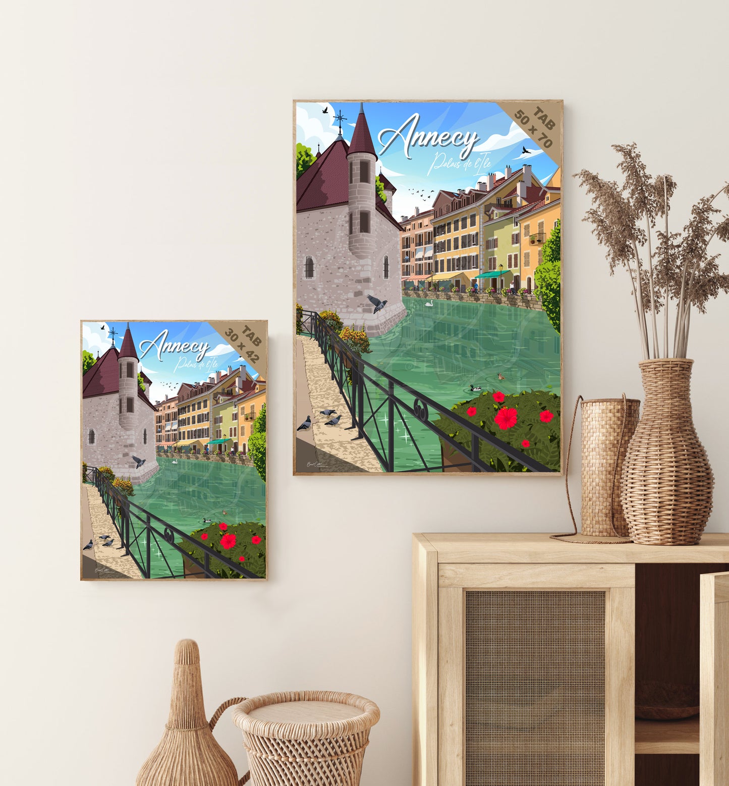 Annecy - Palais de l'Île (Tableau)