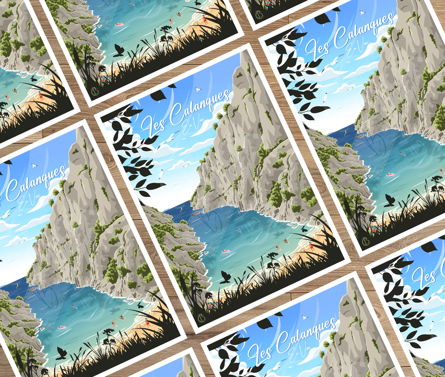 Les Calanques - En Vau (Carte postale)