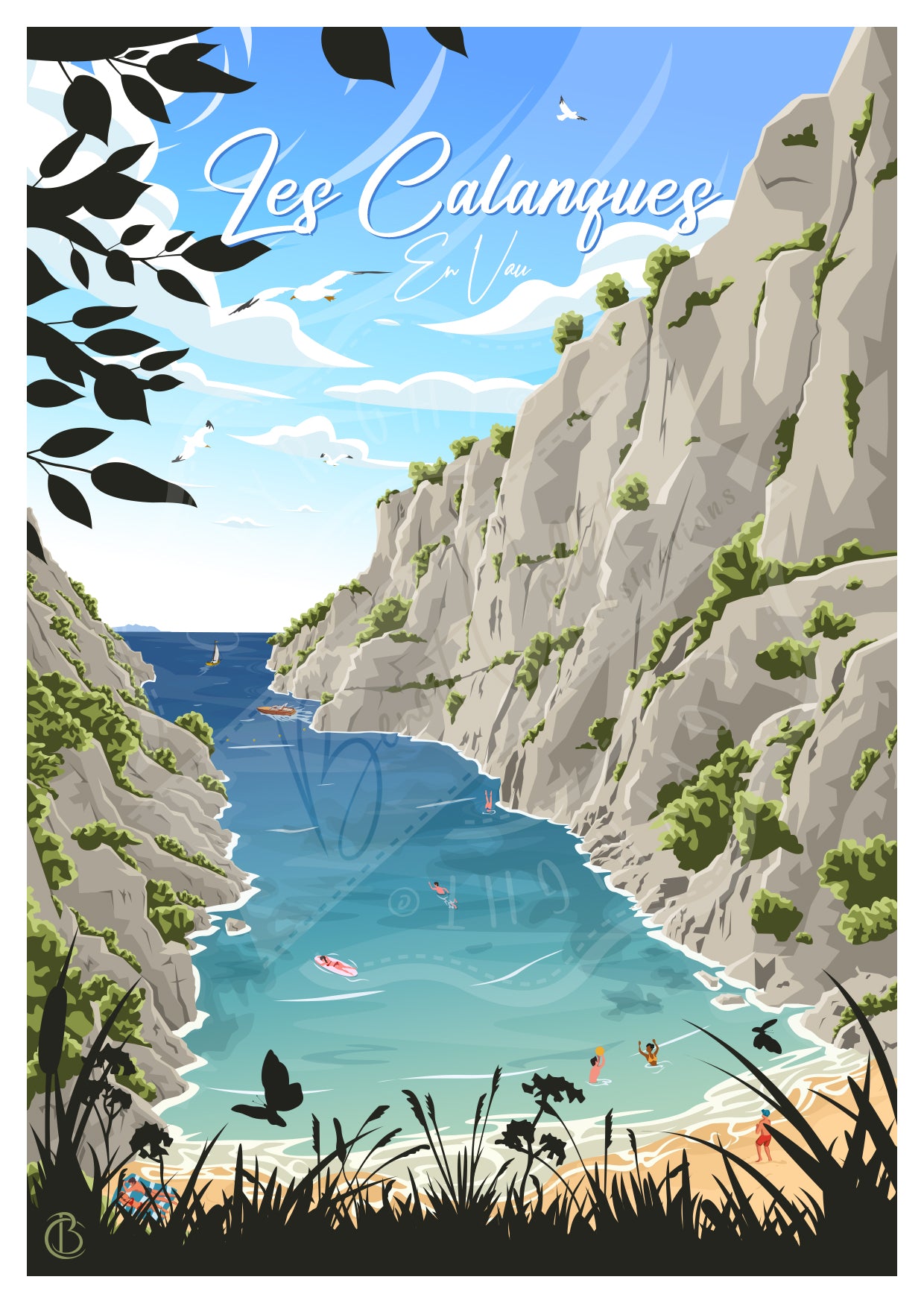 Les Calanques - En Vau (Carte postale)