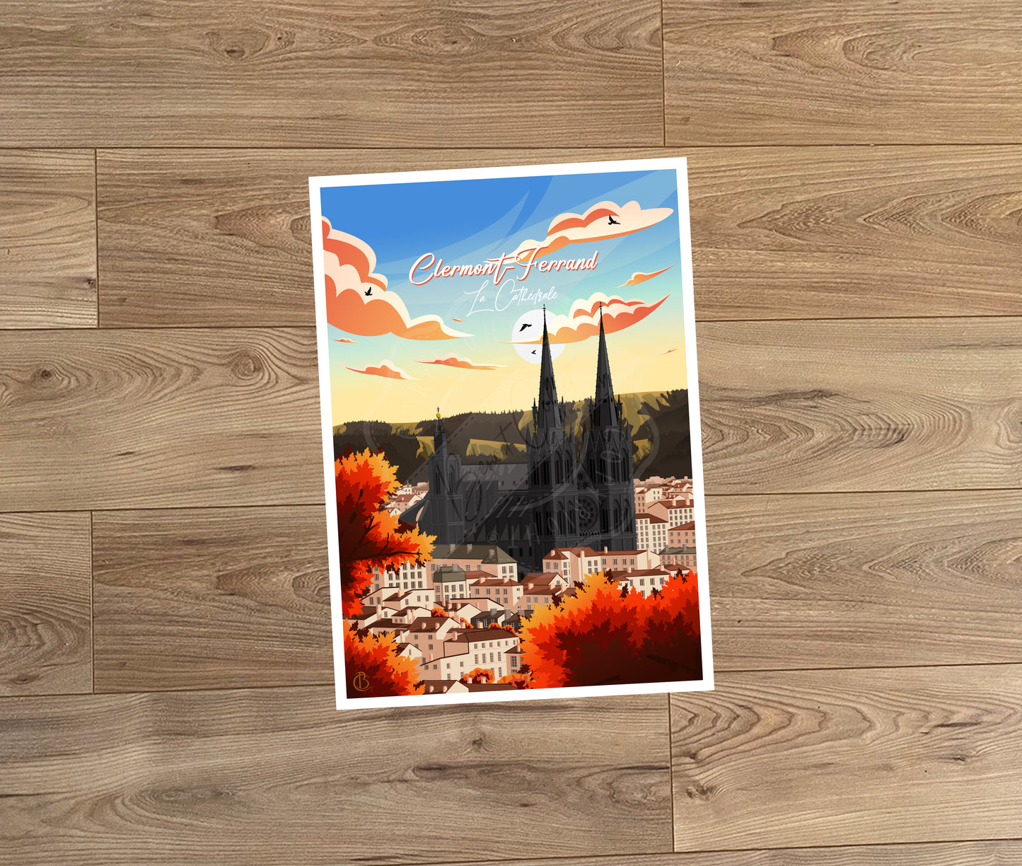 Clermont-Ferrand - La Cathédrale (Carte postale)
