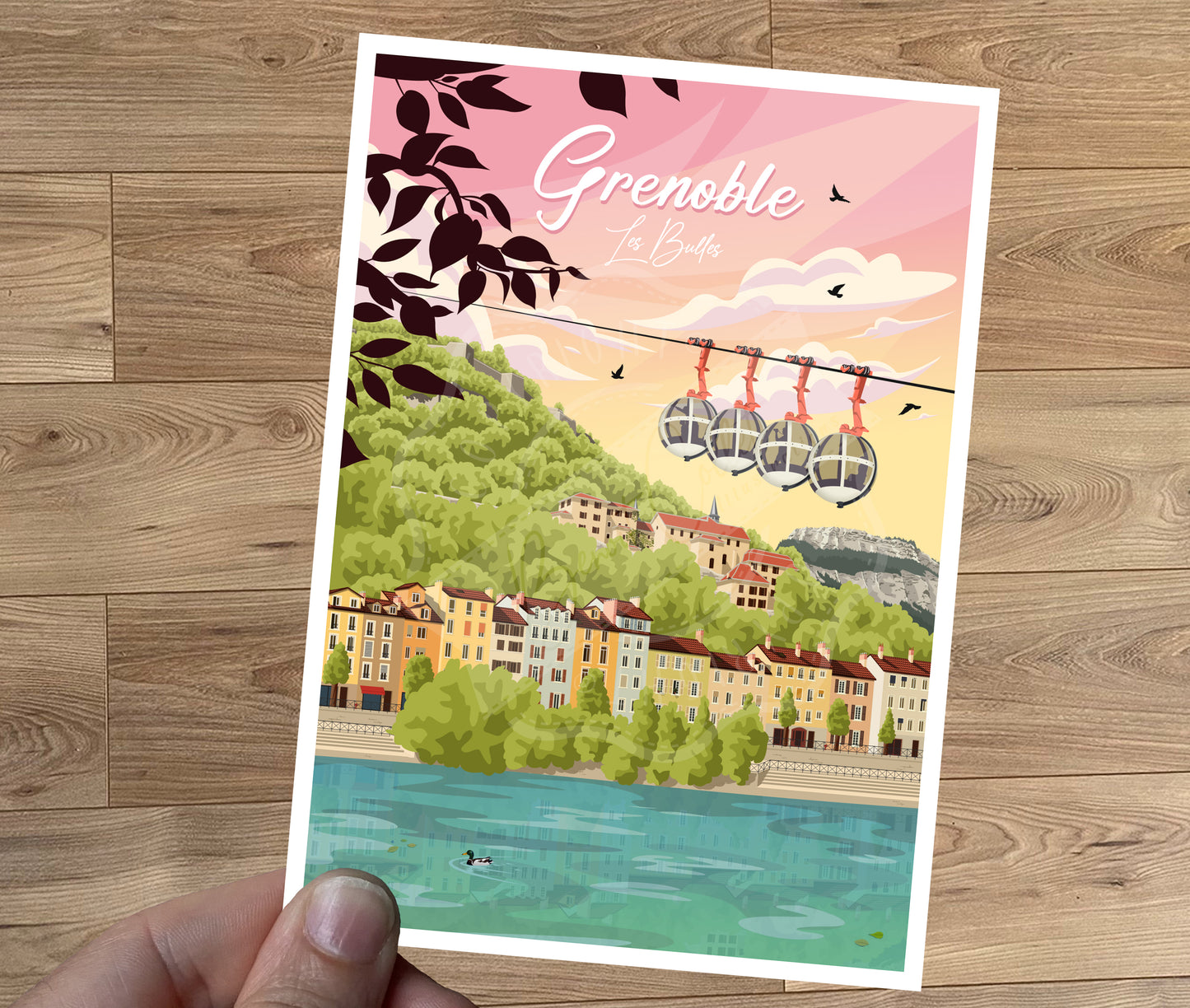 Grenoble - Les Bulles (Carte postale)
