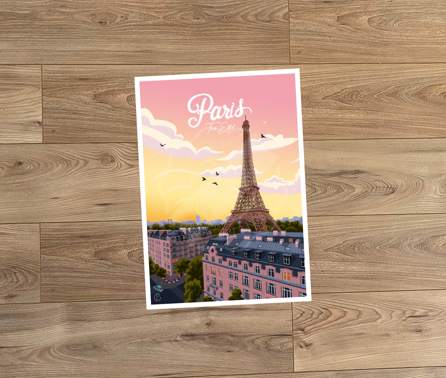 Paris - Tour Eiffel (Carte postale)
