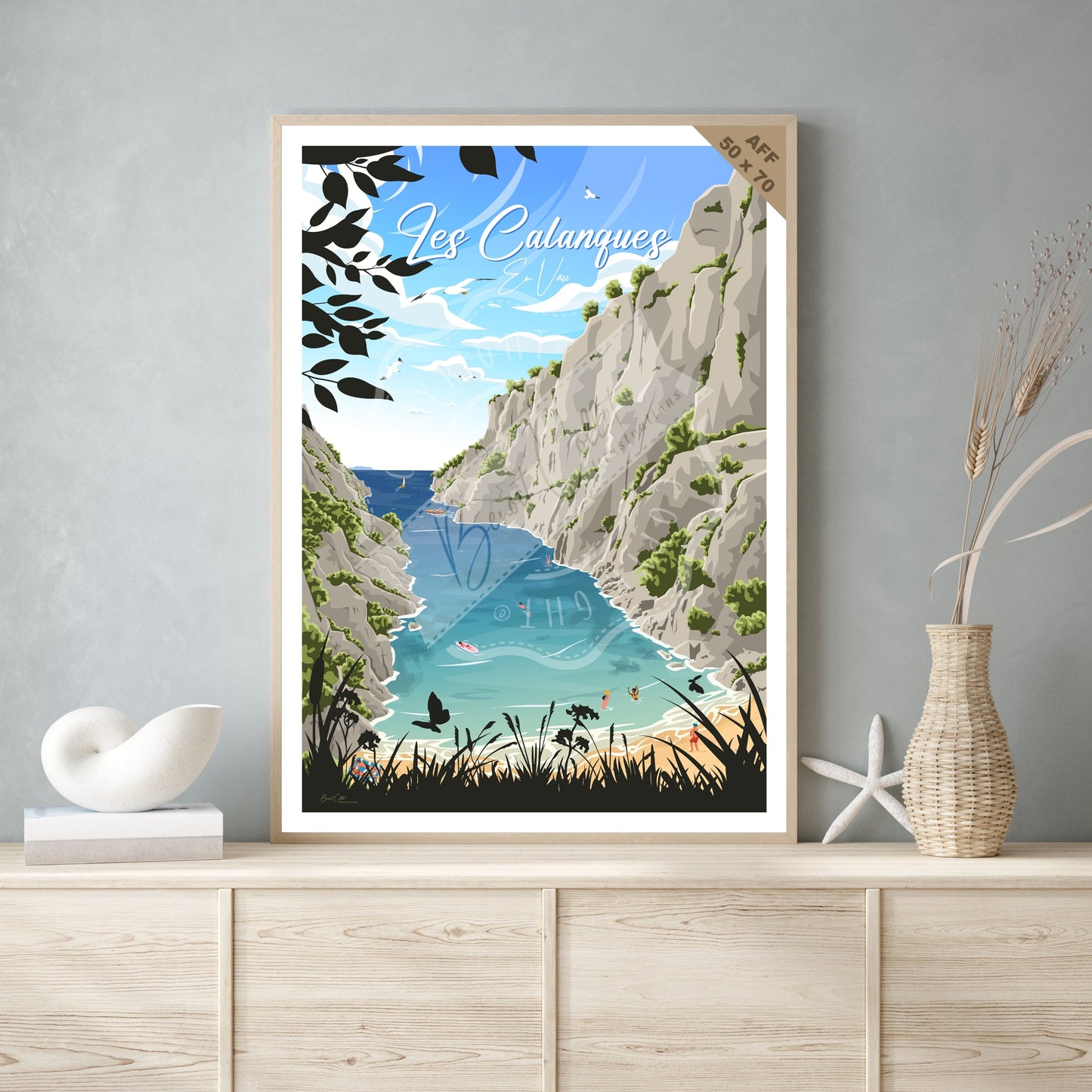 Les Calanques - En Vau (Affiche)