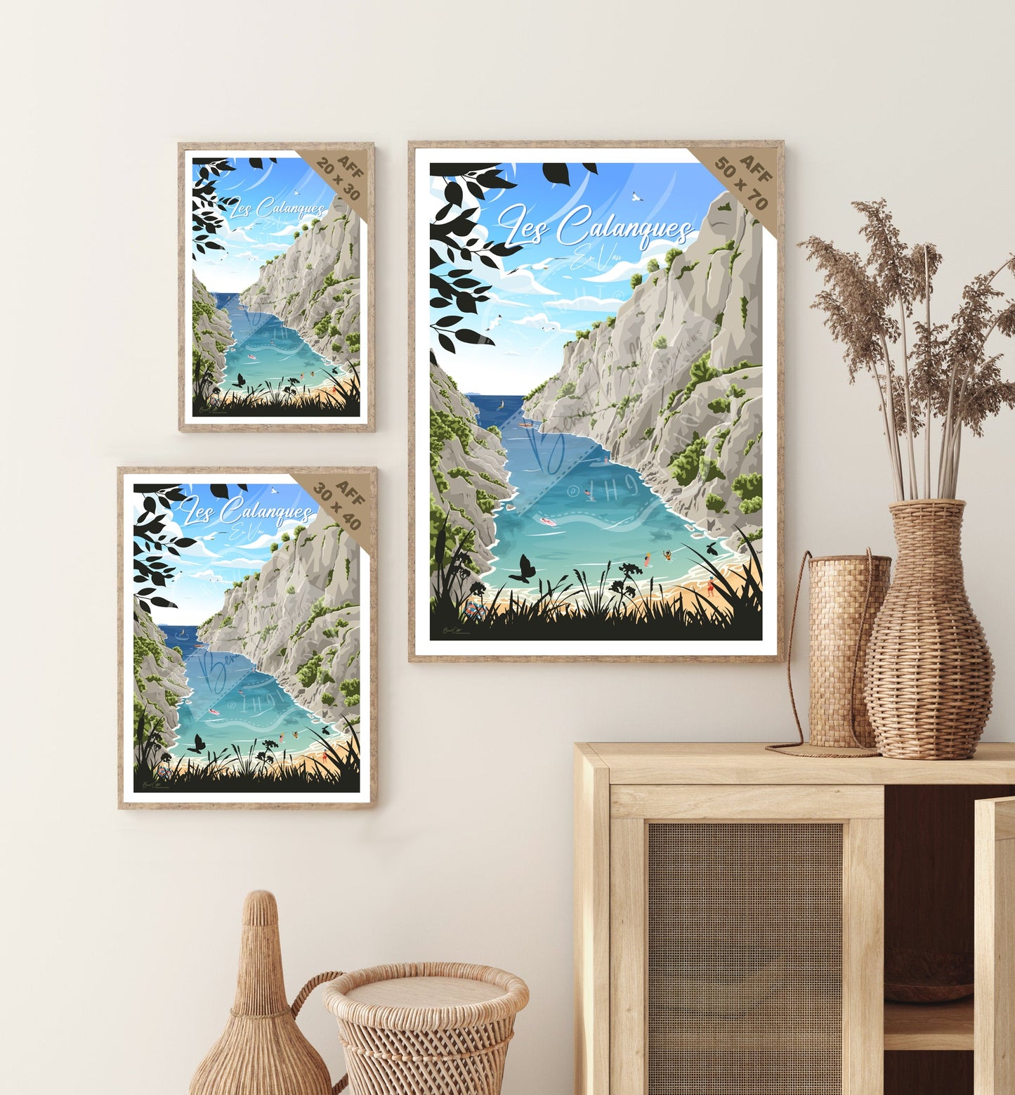 Les Calanques - En Vau (Affiche)