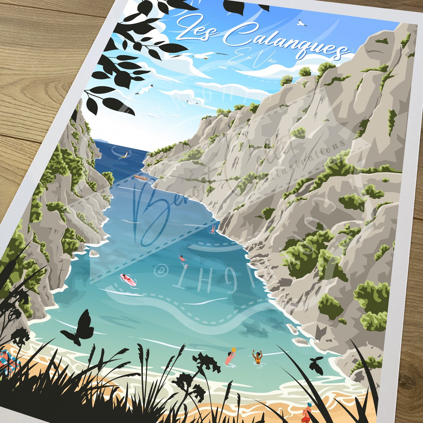 Les Calanques - En Vau (Affiche)