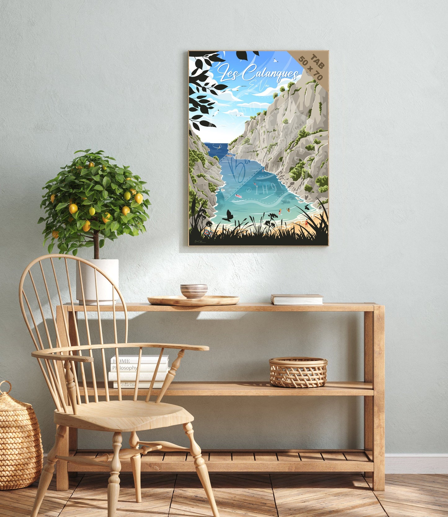 Les Calanques - En Vau (Tableau)
