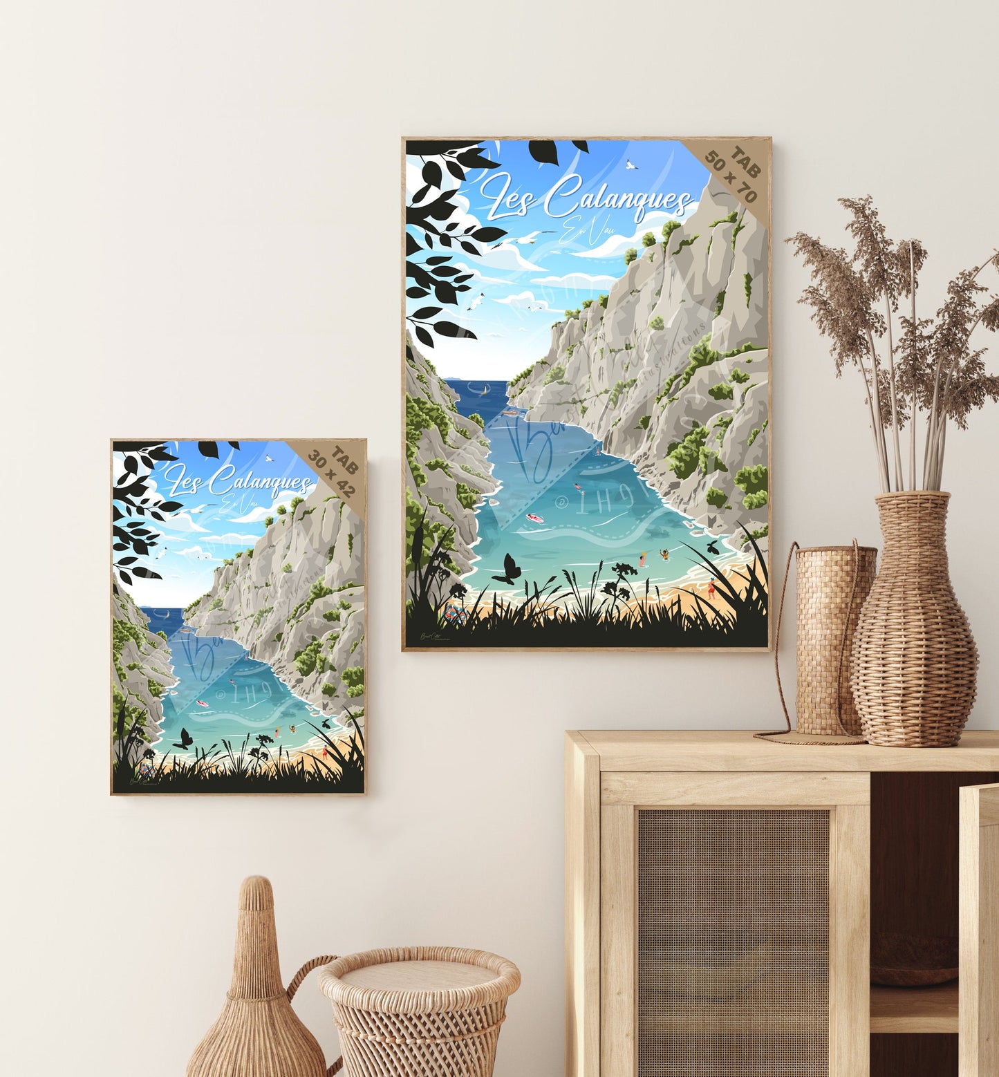 Les Calanques - En Vau (Tableau)