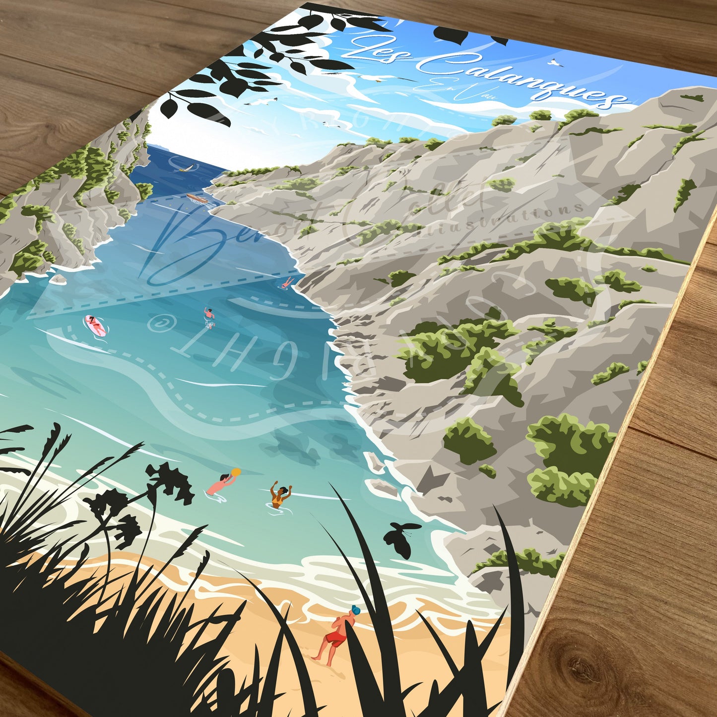 Les Calanques - En Vau (Tableau)