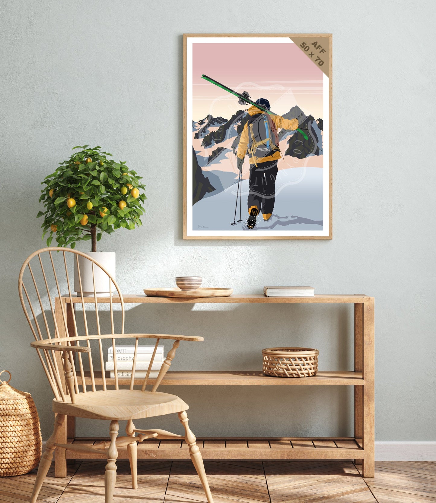 Descente matinale (Affiche)
