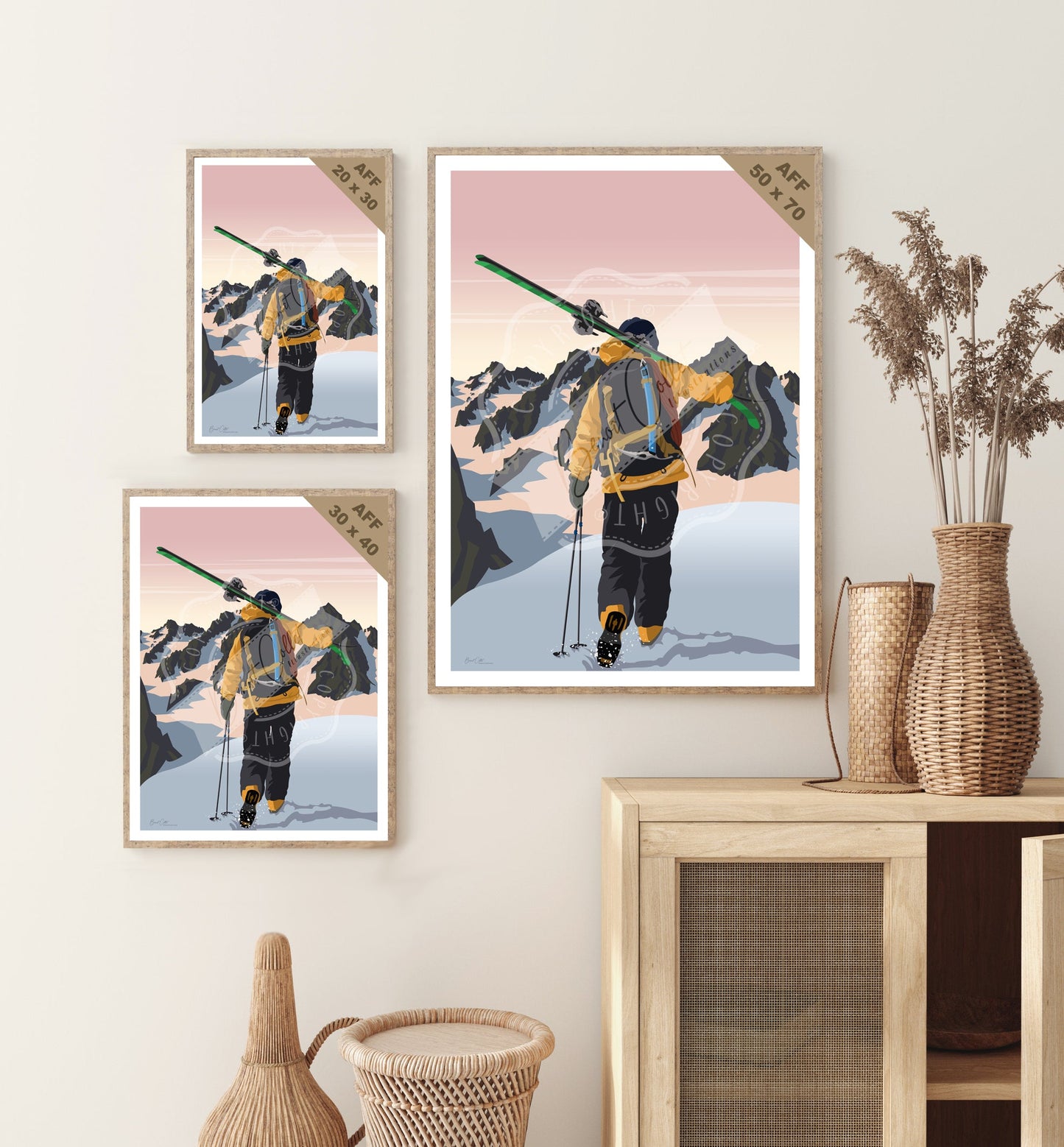 Descente matinale (Affiche)