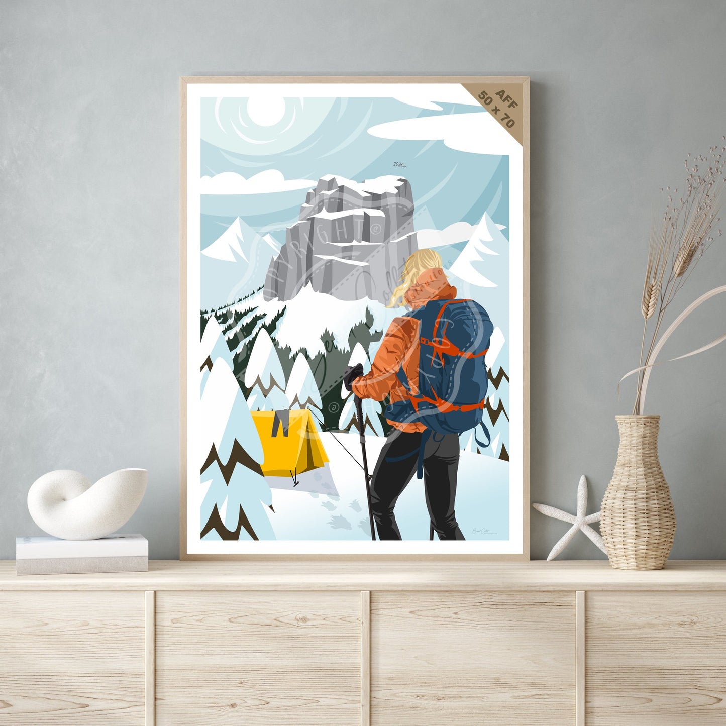 Mont Aiguille (Affiche)