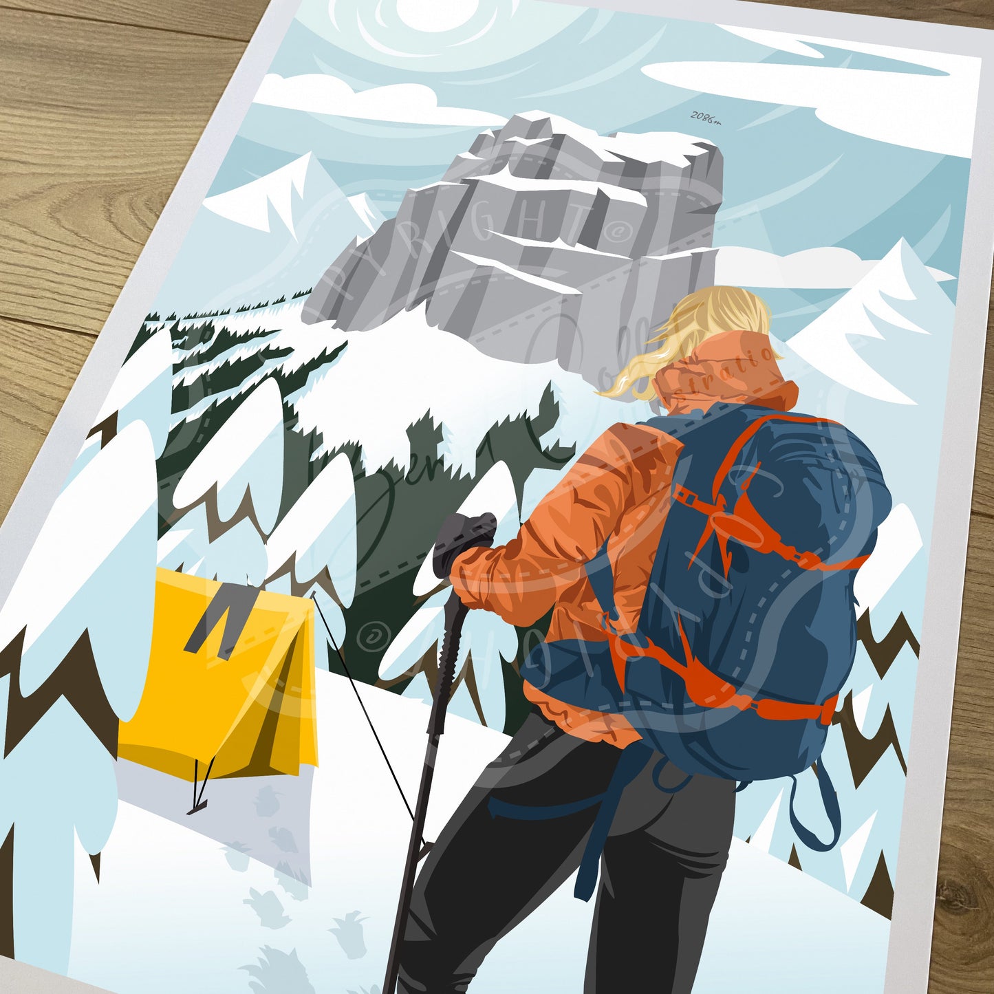 Mont Aiguille (Affiche)