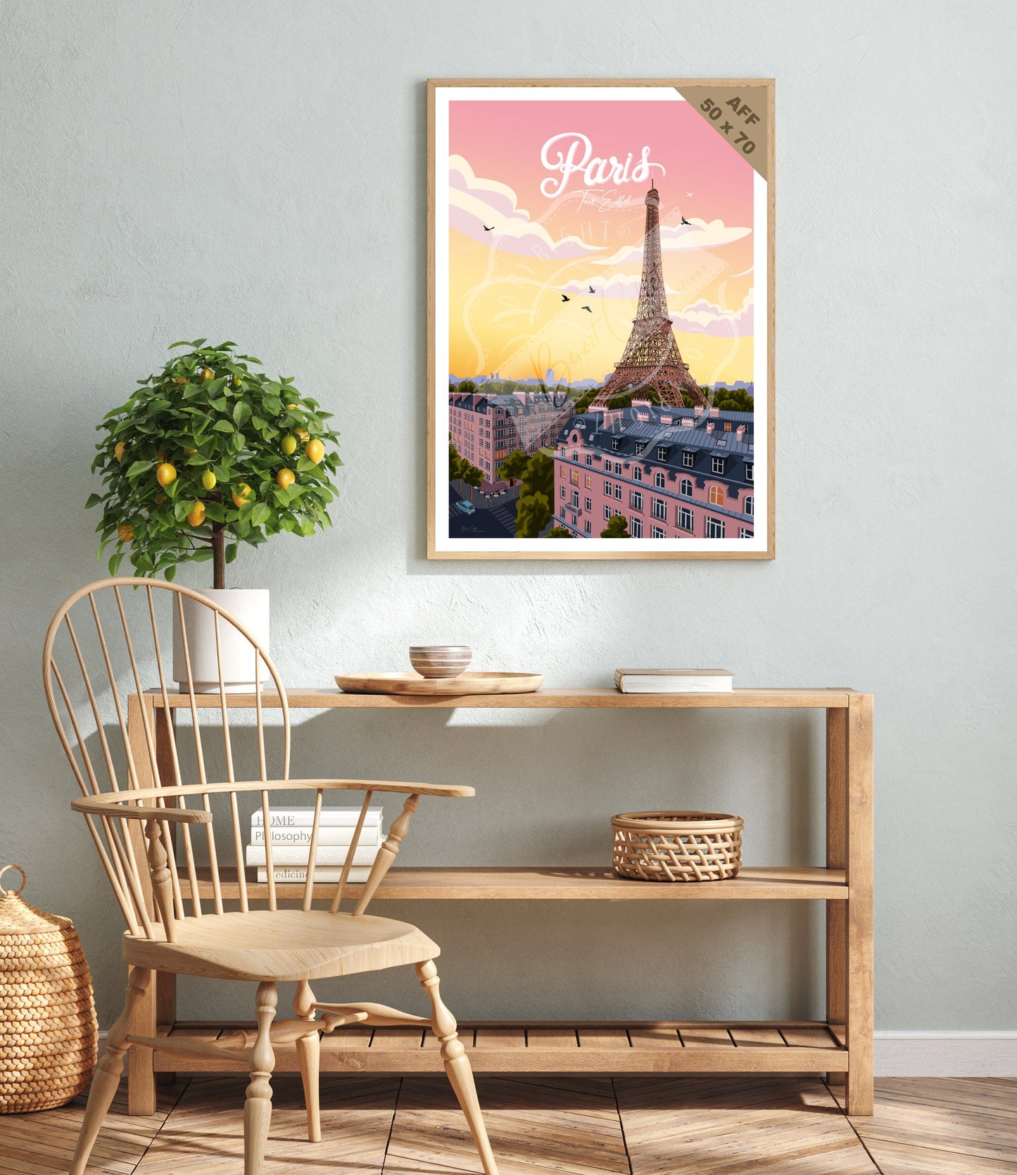 Paris - Tour Eiffel (Affiche)