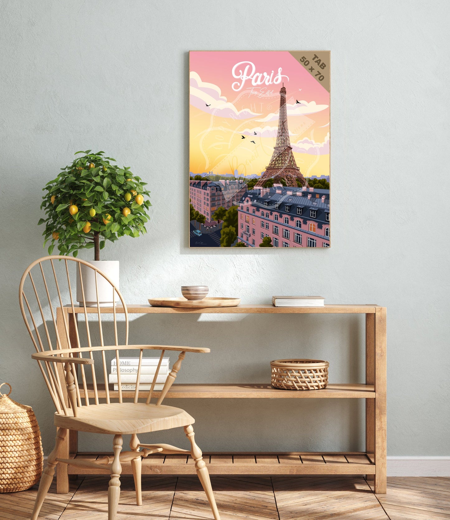 Paris - Tour Eiffel (Tableau)