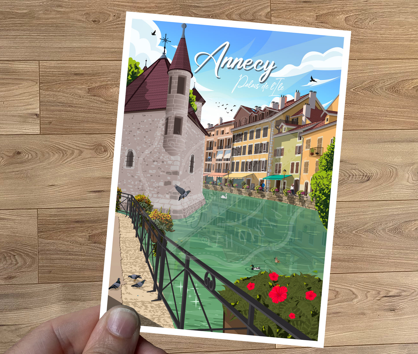 Annecy - Palais de l'Île (Carte postale)