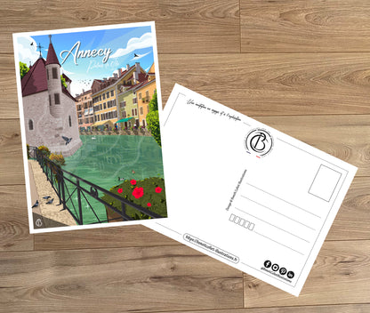 Annecy - Palais de l'Île (Carte postale)