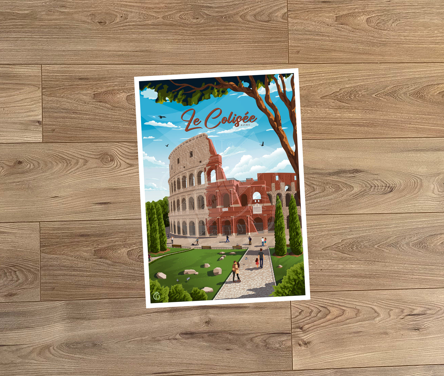 Le Colisée - Rome (Carte postale)