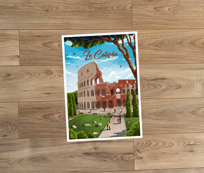 Le Colisée - Rome (Carte postale)