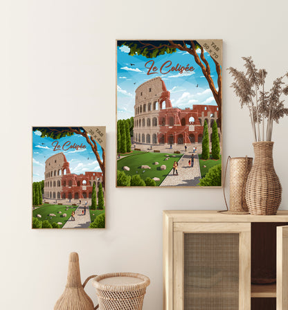 Le Colisée - Rome (Tableau)