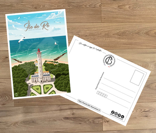 Île de Ré - Phare des Baleines (Carte postale)