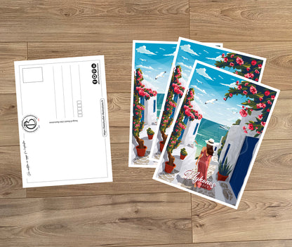 Mykonos - Grèce (Carte postale)