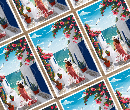 Mykonos - Grèce (Carte postale)