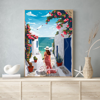 Mykonos - Grèce (Tableau)
