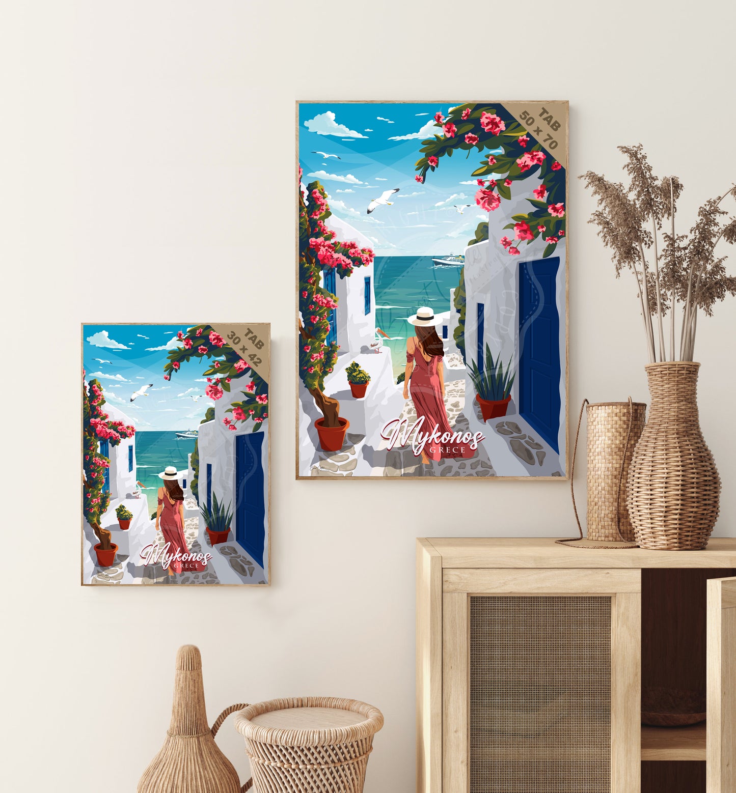 Mykonos - Grèce (Tableau)