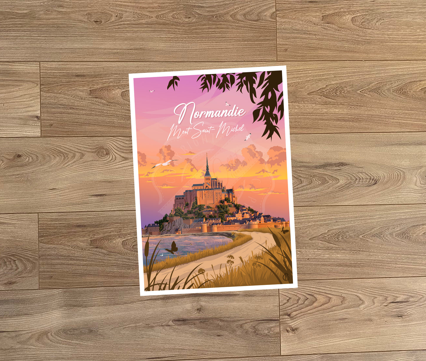 Normandie - Mont Saint-Michel (Carte postale)