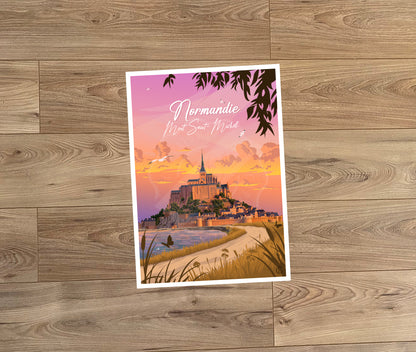 Normandie - Mont Saint-Michel (Carte postale)