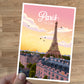 Paris - Tour Eiffel (Carte postale)