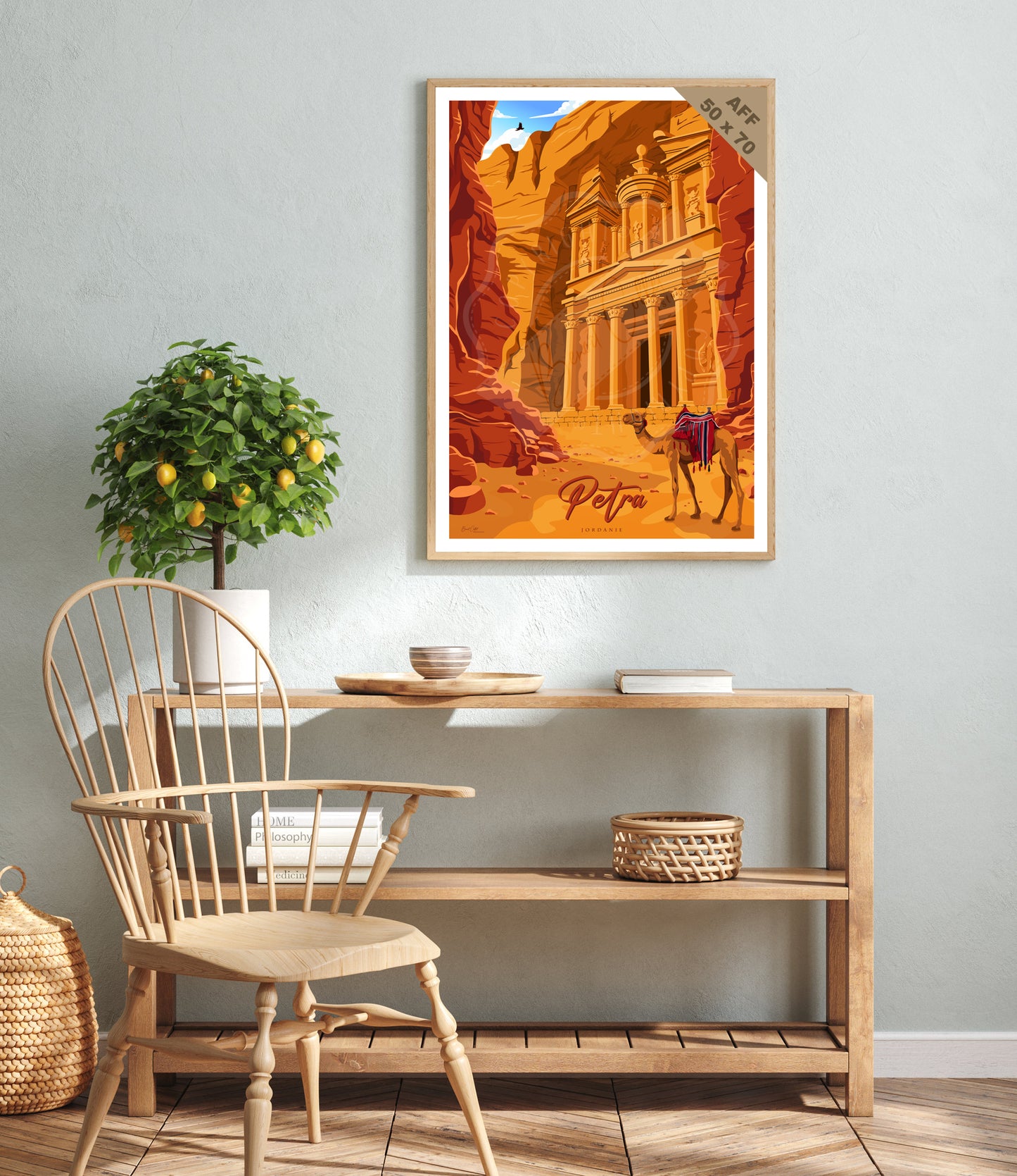 Pétra - Jordanie (Affiche)