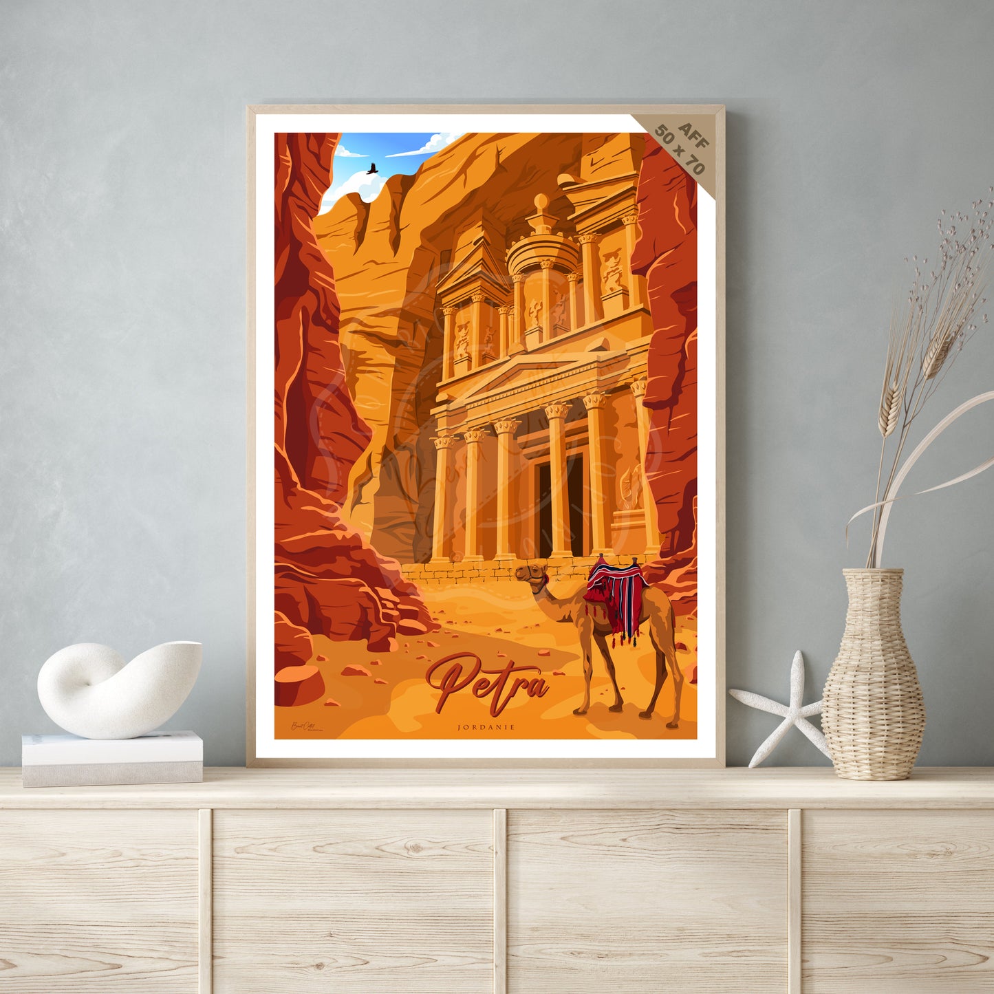 Pétra - Jordanie (Affiche)