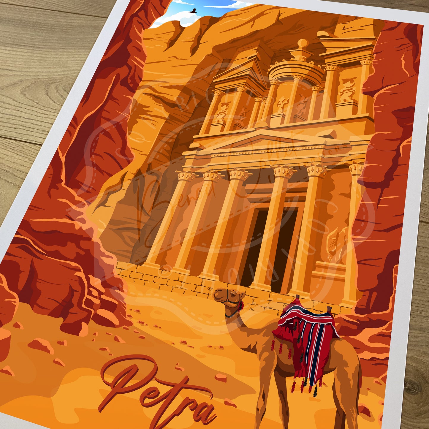 Pétra - Jordanie (Affiche)