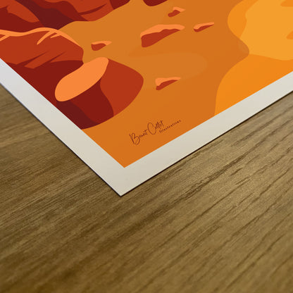 Pétra - Jordanie (Affiche)