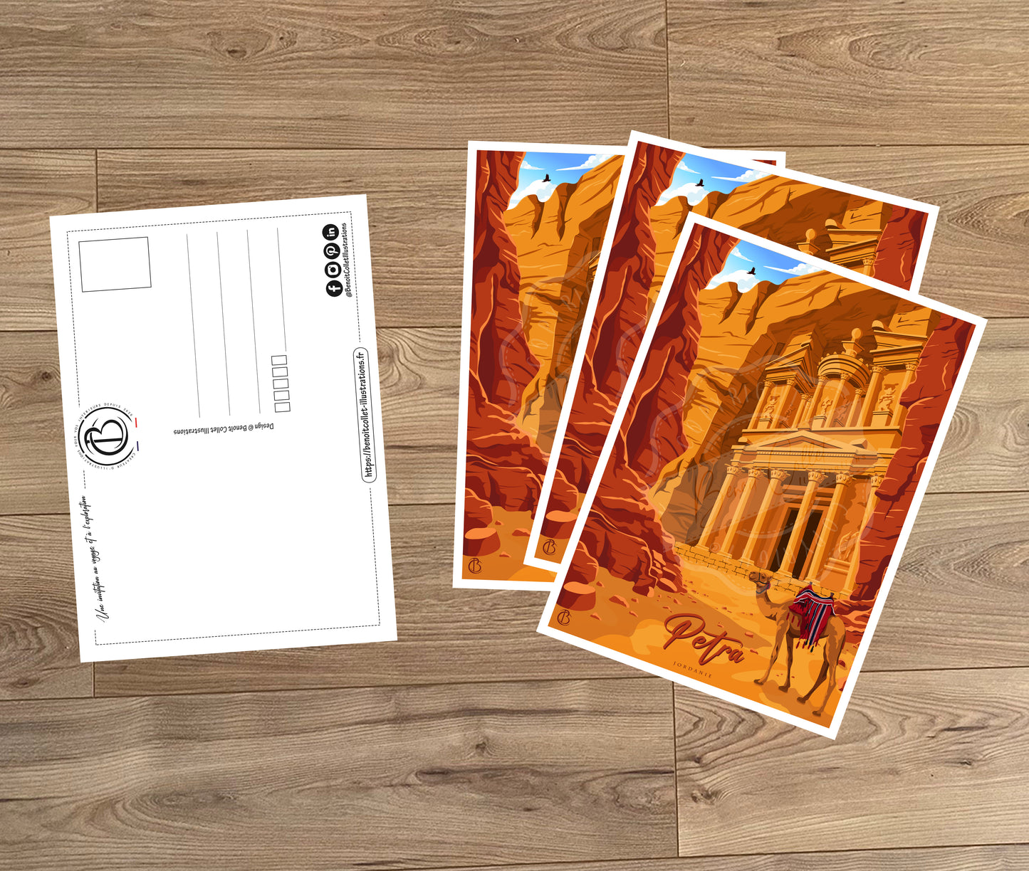 Pétra - Jordanie (Carte postale)