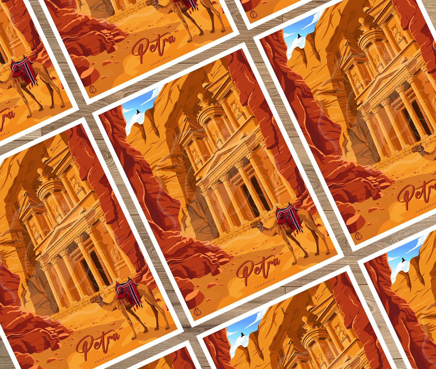 Pétra - Jordanie (Carte postale)