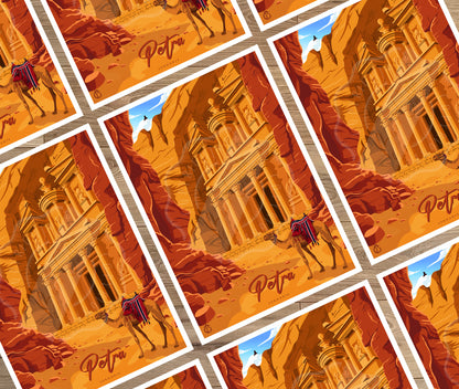 Pétra - Jordanie (Carte postale)