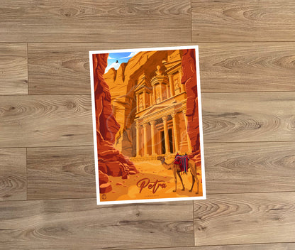 Pétra - Jordanie (Carte postale)