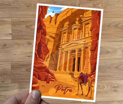 Pétra - Jordanie (Carte postale)