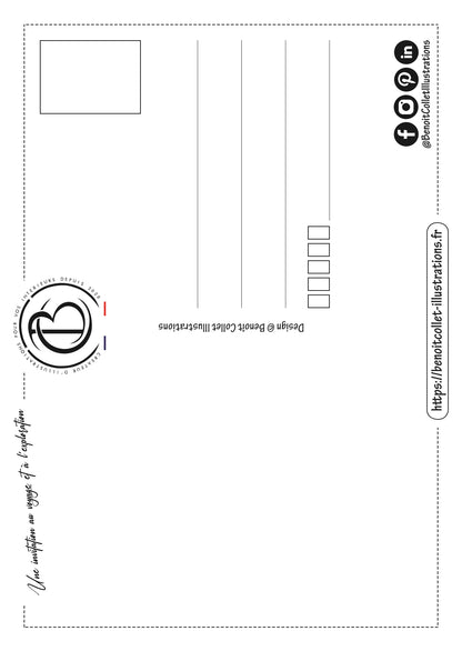 Pétra - Jordanie (Carte postale)