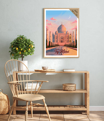Taj Mahal - Inde (Affiche)