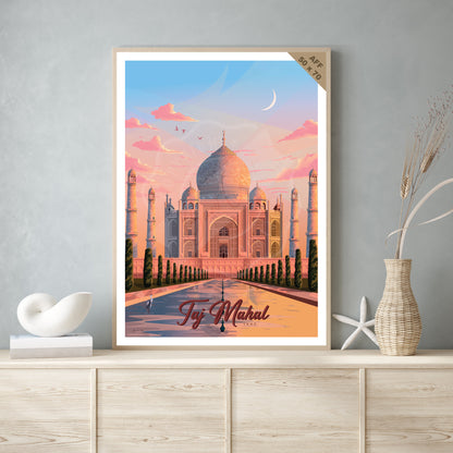 Taj Mahal - Inde (Affiche)