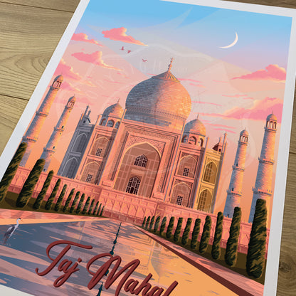 Taj Mahal - Inde (Affiche)