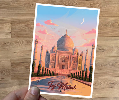 Taj Mahal - Inde (Carte postale)