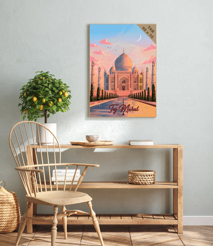 Taj Mahal - Inde (Tableau)